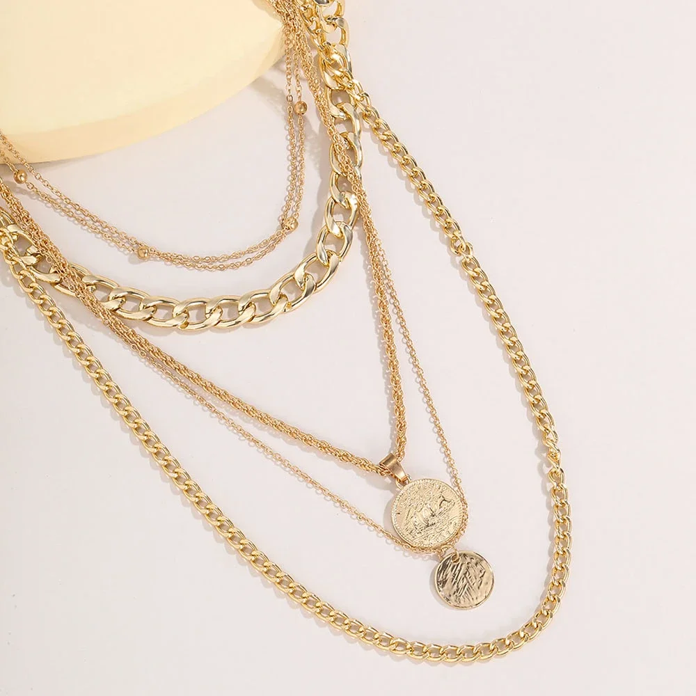 Золотое ожерелье YC-UPGO