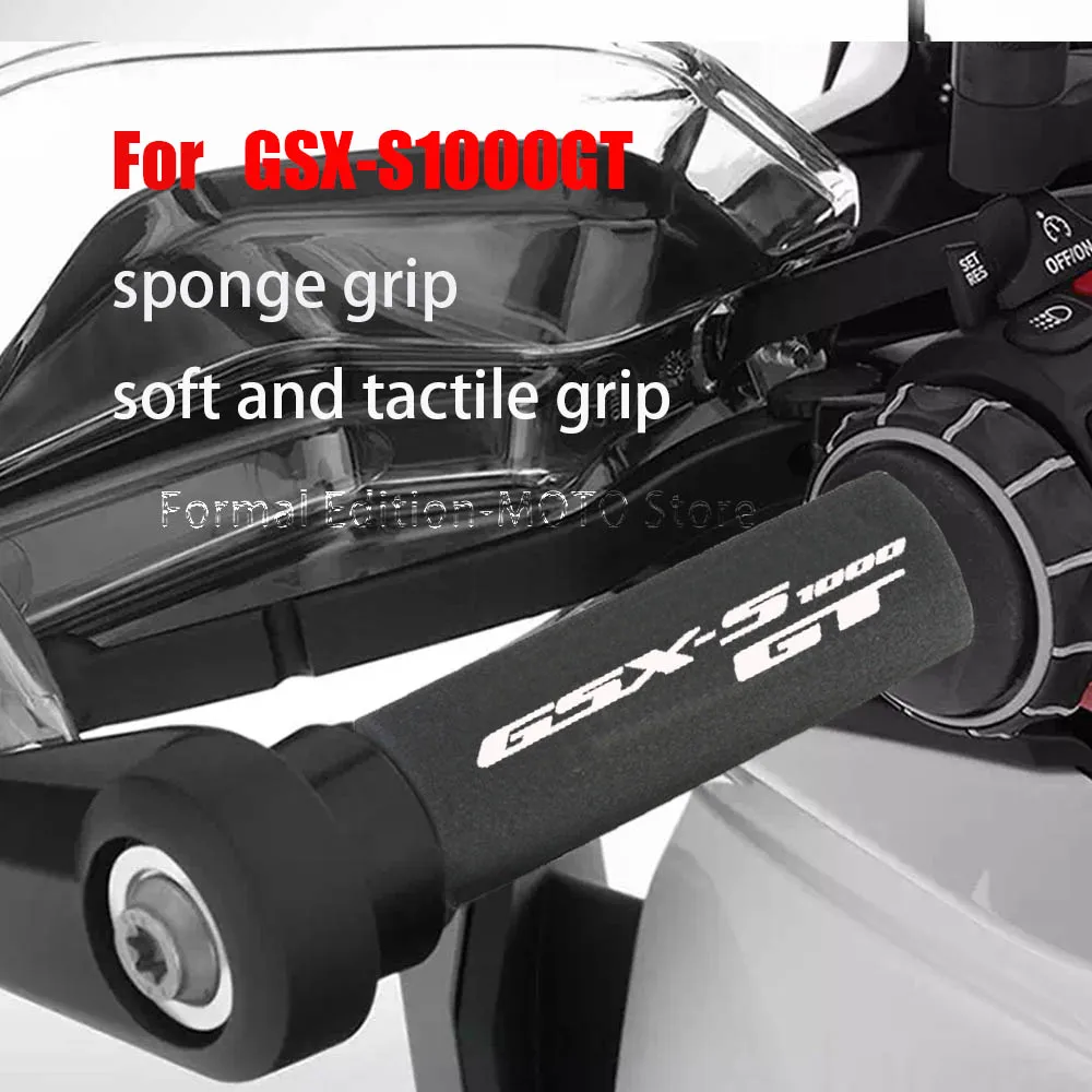 

Handlebar Grip Sponge Cover for Suzuki GSX-S1000GT GT Non-slip Shockproof Motorcycle Sponge Grip for Suzuki GSX-S1000GT GT