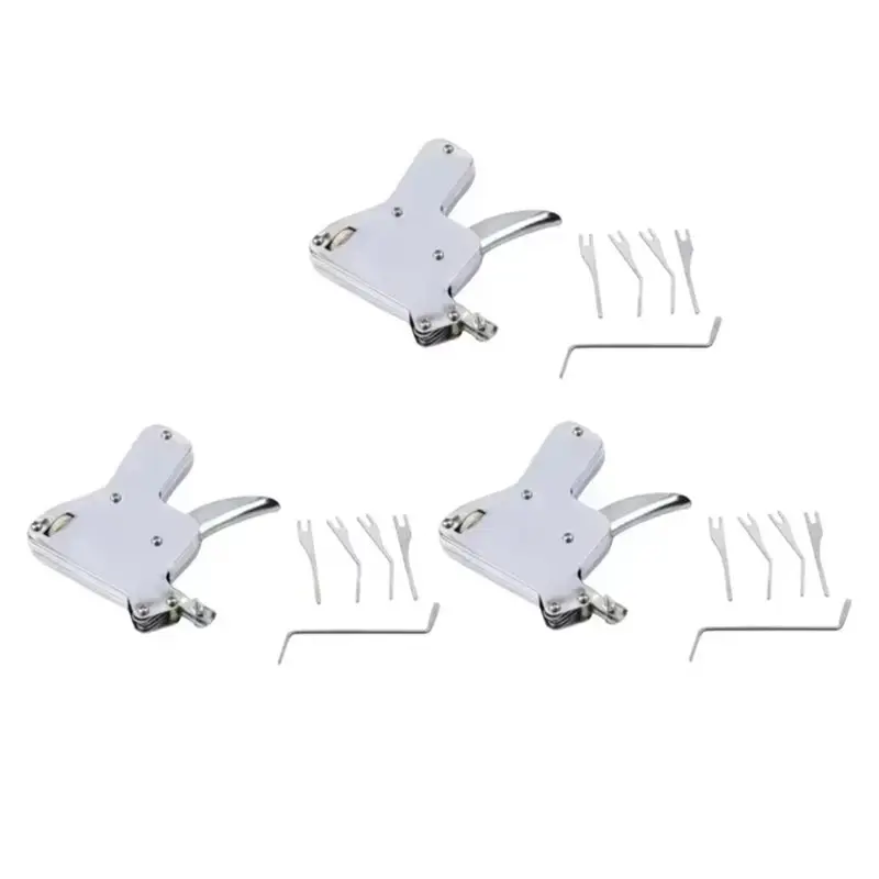 Фото Набор инструментов для вскрытия замков A74E-Lock Pick Bumps, из нержавеющей стали, для ремонта дверей, мощный стальной набор для отмычки замков №1