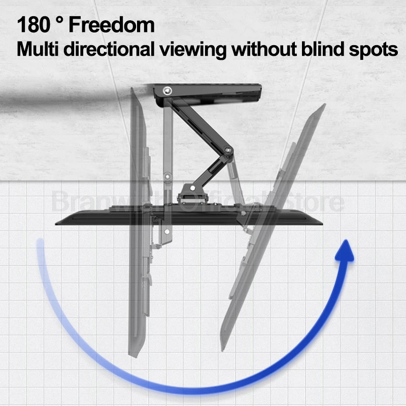 32-75-дюймовый кронштейн для подставки ТВ-монитора Max VESA 700x400 мм настенное крепление
