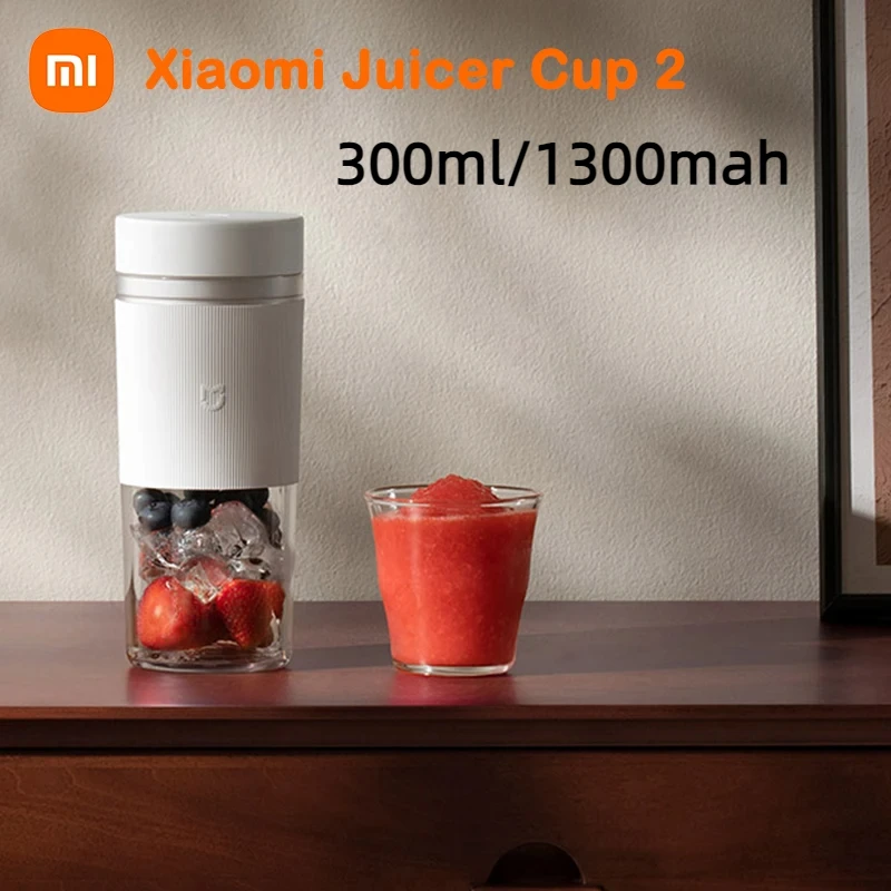Портативная соковыжималка Xiaomi Mijia чашка 2 блендер для фруктов мини-электрический