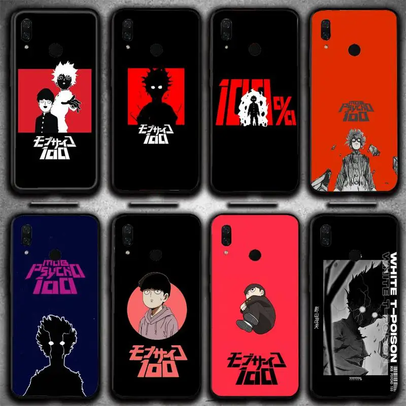 

Mob Psycho 100 Phone Case For Xiaomi Mi 11 10 A2 A2lite A1 9 9SE 8Lite 8explorer F1 Poco M3 X3 Pro Fundas Cove