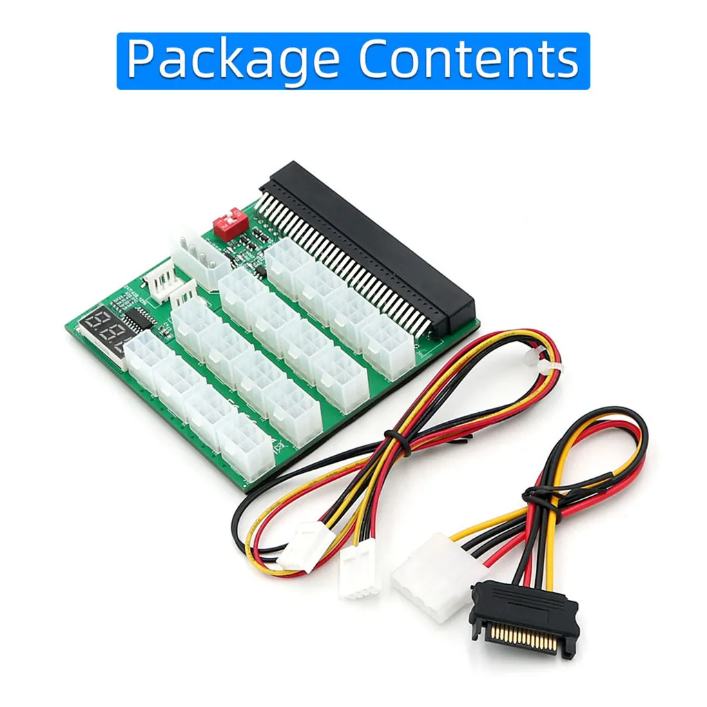 

Плата блока питания 64pin ATX 16x 6Pin 12 В с синхронизацией и дистанционным управлением для FUJITSU/Delta/HP/LITEON