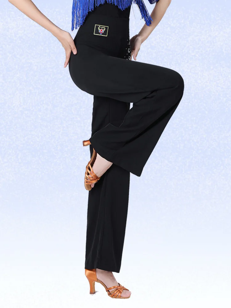 Женский костюм с завышенной талией классические брюки широкими штанинами