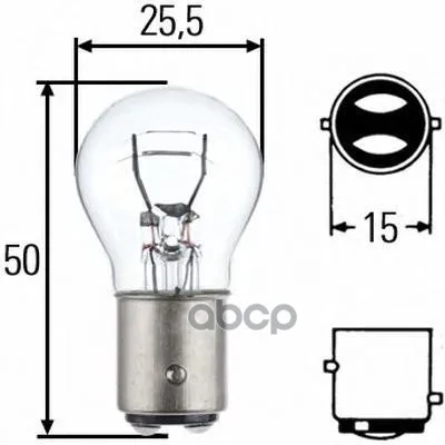 Лампа Накаливания P21/5w 24v 21/5w Bay15d Heavy Duty Expert HELLA арт. 8GD002078011 | Автомобили и мотоциклы