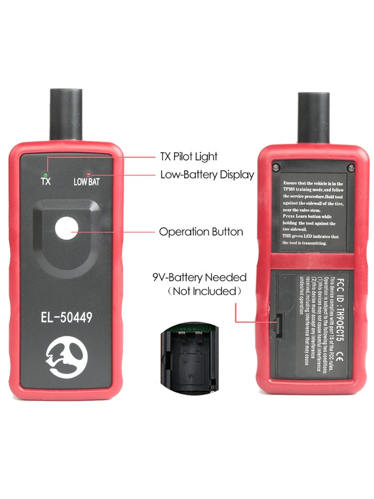 

Инструмент для программирования Ford TPMS EL50449 — активатор датчика давления в шинах