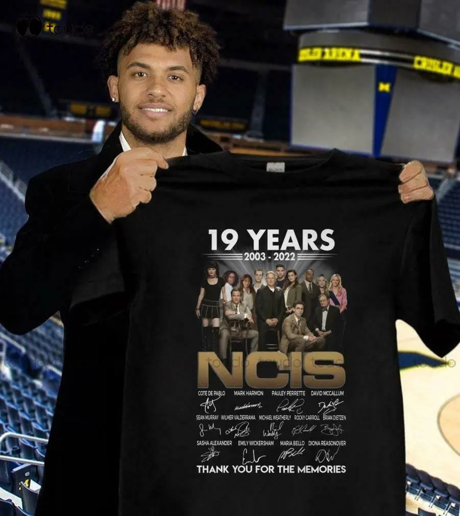 

Рубашка с надписью 19 лет 2003-2022 Ncis спасибо за воспоминания