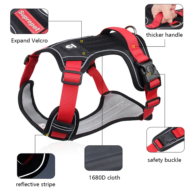 Шлейка для собак Оксфорд хаки размер М