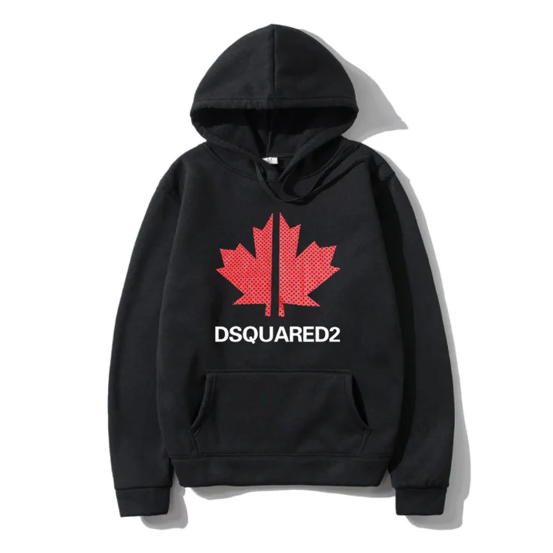 

2022 Italian Street New Style DSQ Men's Hoodie Casual Long-sleeved Unisex Hoodie Letter Dsquared2 Sweater Men