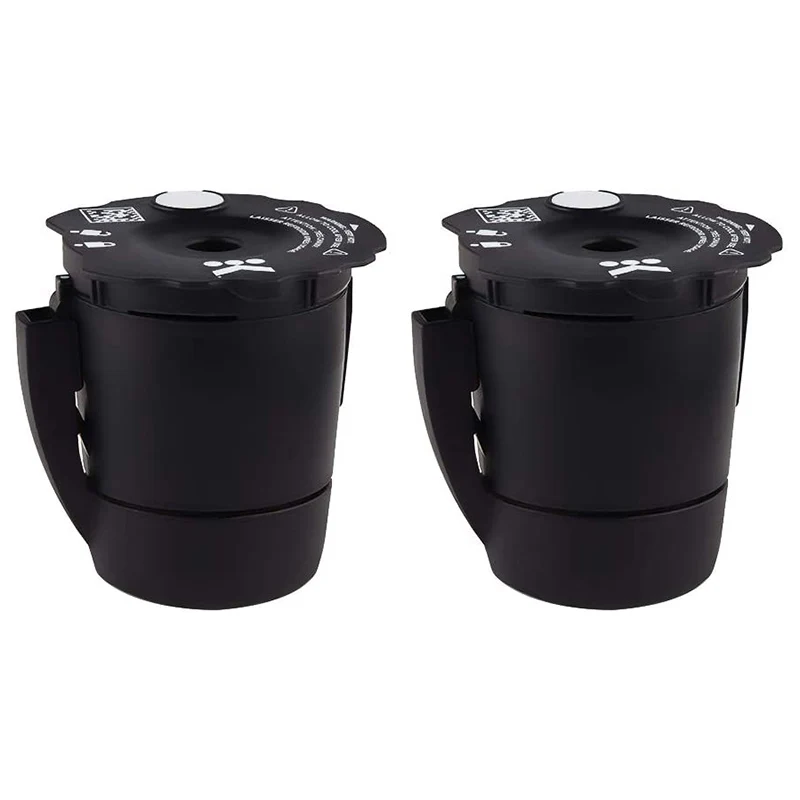 

Многоразовый фильтр для кофе, совместимый с Keurig My K-Cup 1,0 и 2,0, для всех домашних кофеварки Keurig (черный, 2 шт./упаковка)