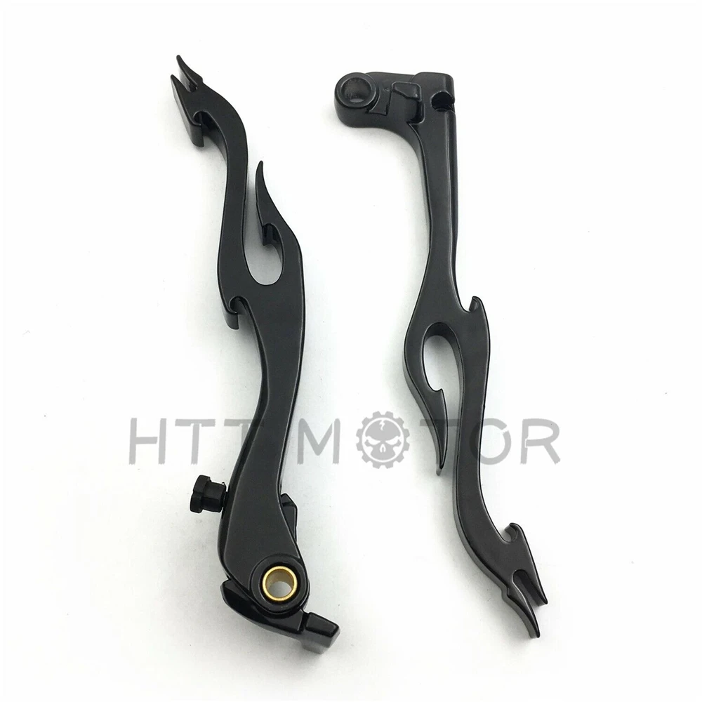 Пара коротких рычагов сцепления тормоза и пламени для Yamaha 2004-2012 YZFR1 R1 2005-2012 YZFR6 R6