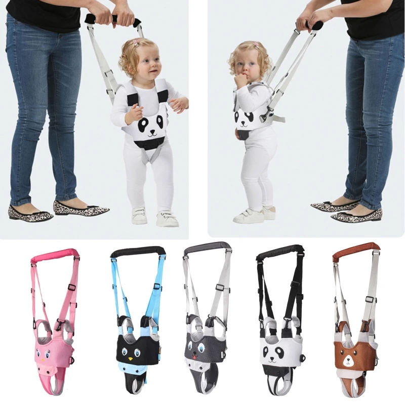 

Cartoon Animal Baby Walking Harness Handheld Kids Walker Helper Toddler Infant Walker Harness Assistant Belt Child Learn