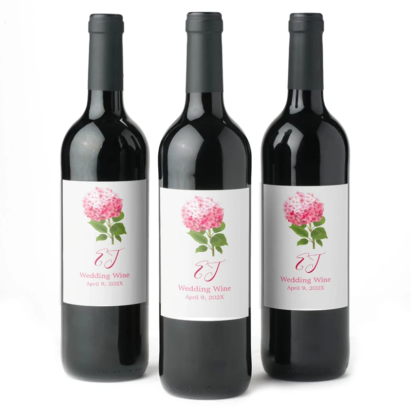 

18PCS Customed Wine Bottle Labels Personalize Logo Waterproof Packaging Stickers DIY Wedding Party Decor Engagement Party Suppli