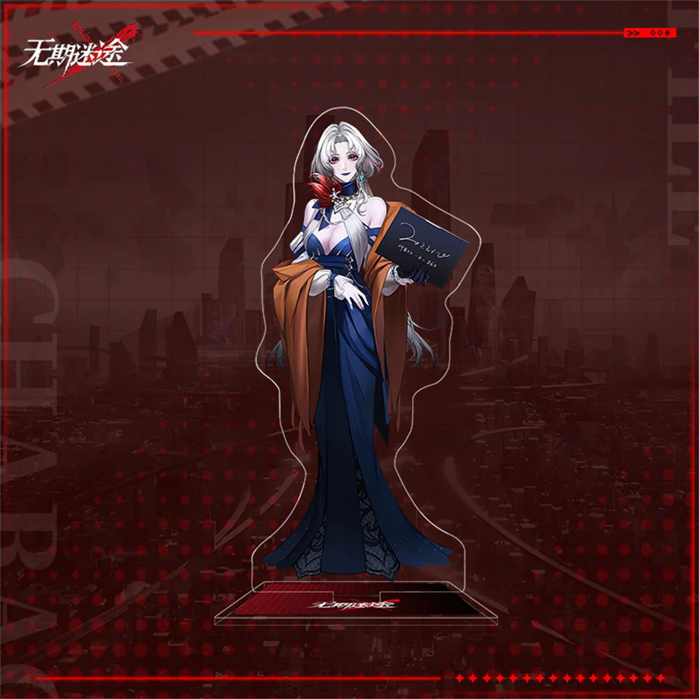 Anime Path to Nowhere Acrylic Stand Model Figures Zoya Hamel Demolia Demon Hella Cosplay Plate Desk Decor Props Sign Gifts