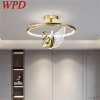 wpd luxury ceiling lamp modern led lighting creative decorative fixtures for home living dining room bedroom