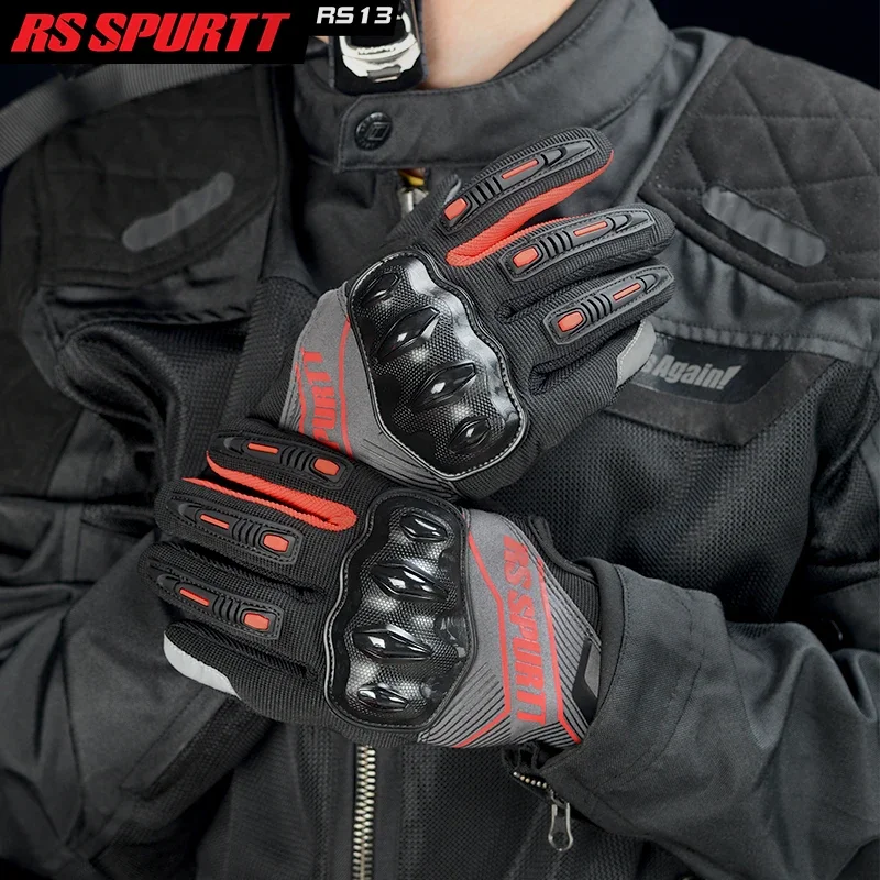 Мотоциклетные перчатки с полным пальцем гоночные защита для занятий спортом на