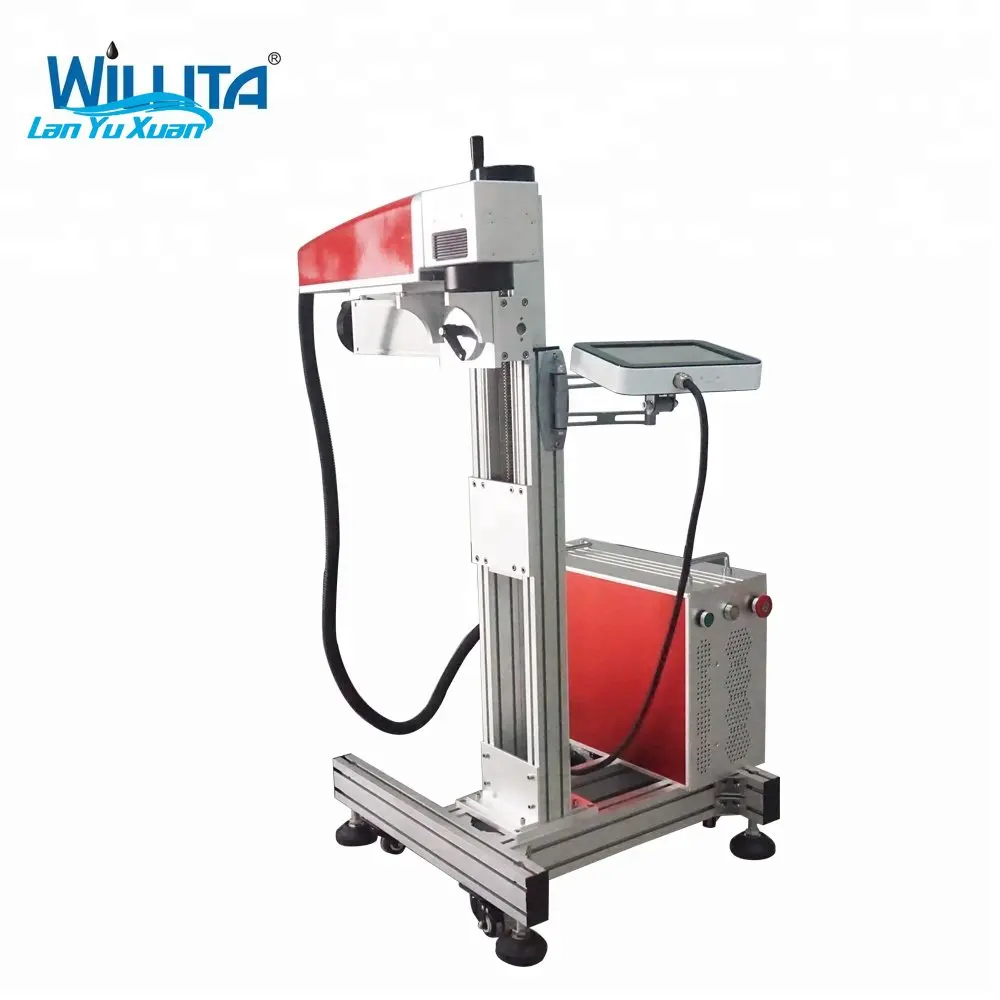 

Industrial Laser Engraving Printer Date Logo 20/30w Flying Fiber Laser Marking Machine for Jewelry/Mental