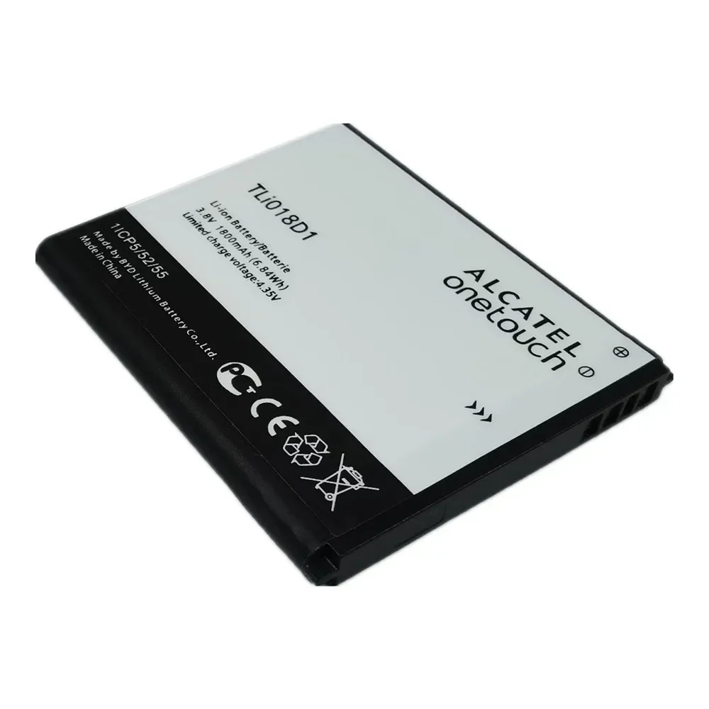 Оригинальный аккумулятор TLi018D1 для телефона Alcatel One Touch Pop D5 Dual 5038X OT5038X 3 5051A 5015D OT 5016