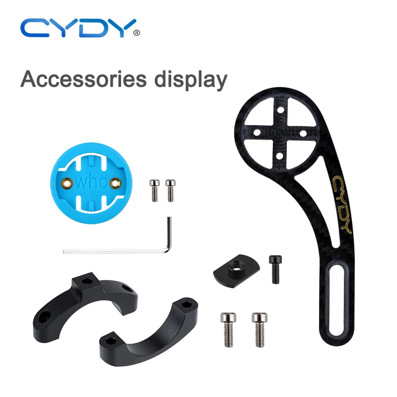 Фото Велосипедный компьютер CYDY Garmin Edge 130 200 520 углеродная подставка велосипедный компьютер держатель Bryton Rider 320 420 велосипедные аксессуары №2