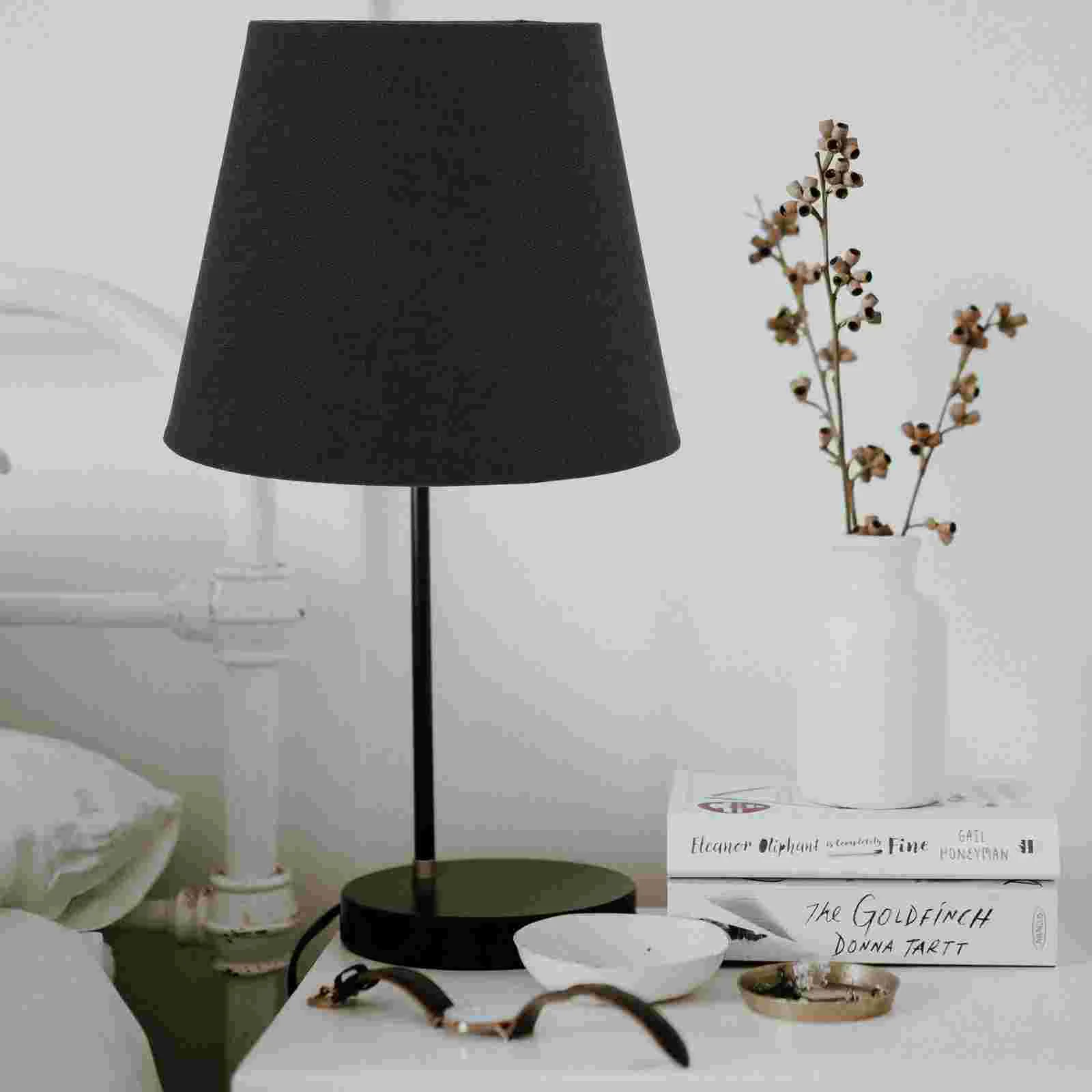 Белый держатель тканевый абажур абажуры для лампочек настольный стол напольных