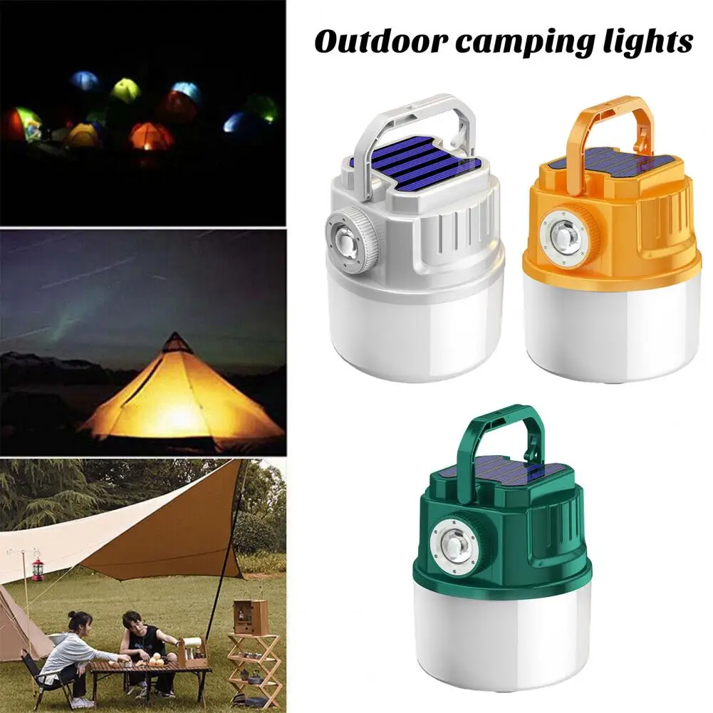 

Zoomable Camping Lantern Solar Powered Led Camping Lantern Outdoor Lamp with 4 Adjustable Brightness for Power Outages