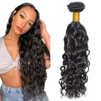 brazilian hair weave bundles hair extensions human hair water wave bundles multi size natural hair extensions virgin hair
