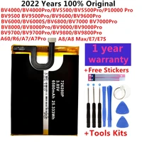 100  Original For Blackview A60 E7S Max A20 BV4000 BV5000 BV6000 BV6000S BV7000 BV8000 BV9000 Pro Phone Battery
