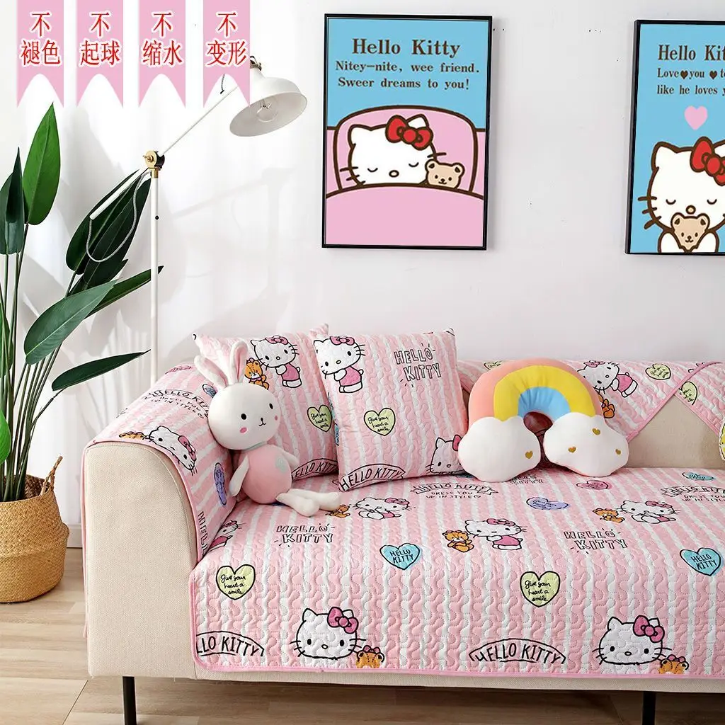 1 шт. Подушка для дивана Hello Kitty на все сезоны длинная нескользящая подушка