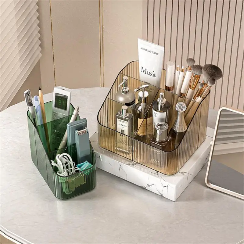

Cosmetics Storage Rack Saving Storage Space Multi-grid Household Accessories Desktop Split Storage Boxes Plastic Sorting Shelf