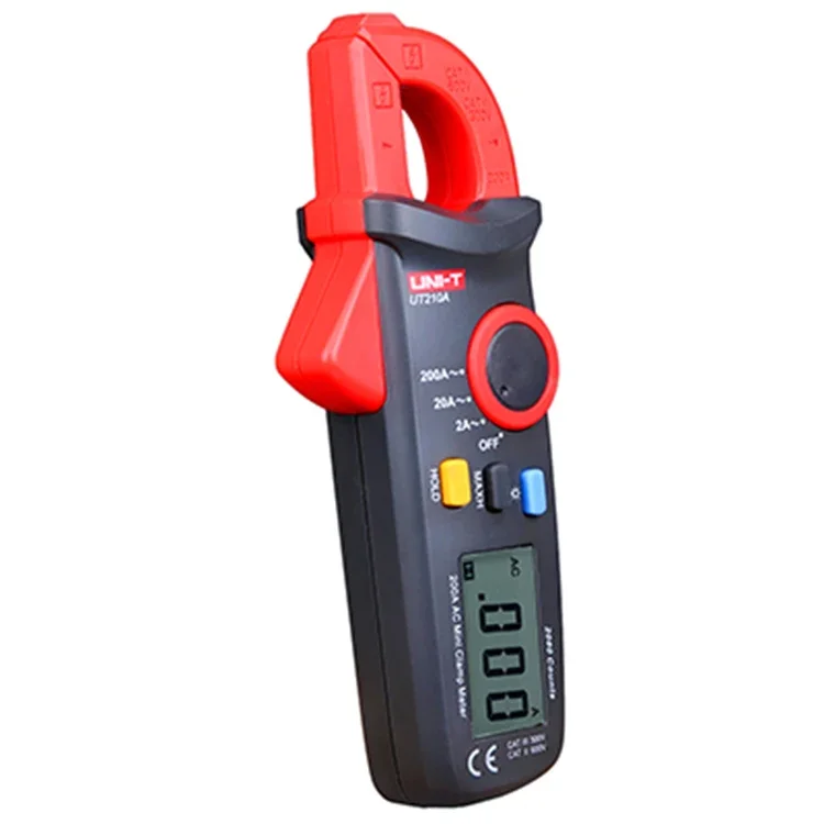 Фото Цифровой мини-клещевой измеритель UT210A/210B/210C/210D/210E для измерения переменного и постоянного тока №1