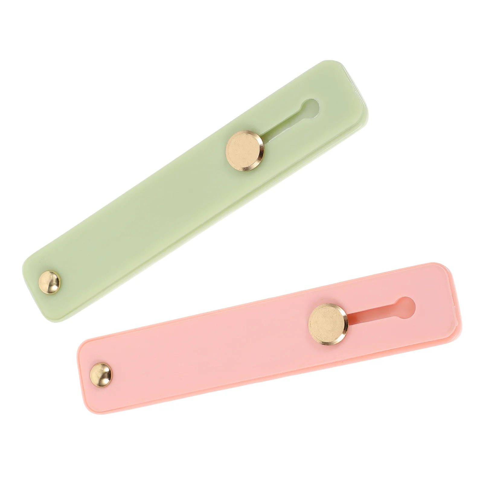

2 Pcs Mobile Holder Ring Holder Finger Strap Stand Telescopic Cell Holder Soft Rubber Finger Strap Stand