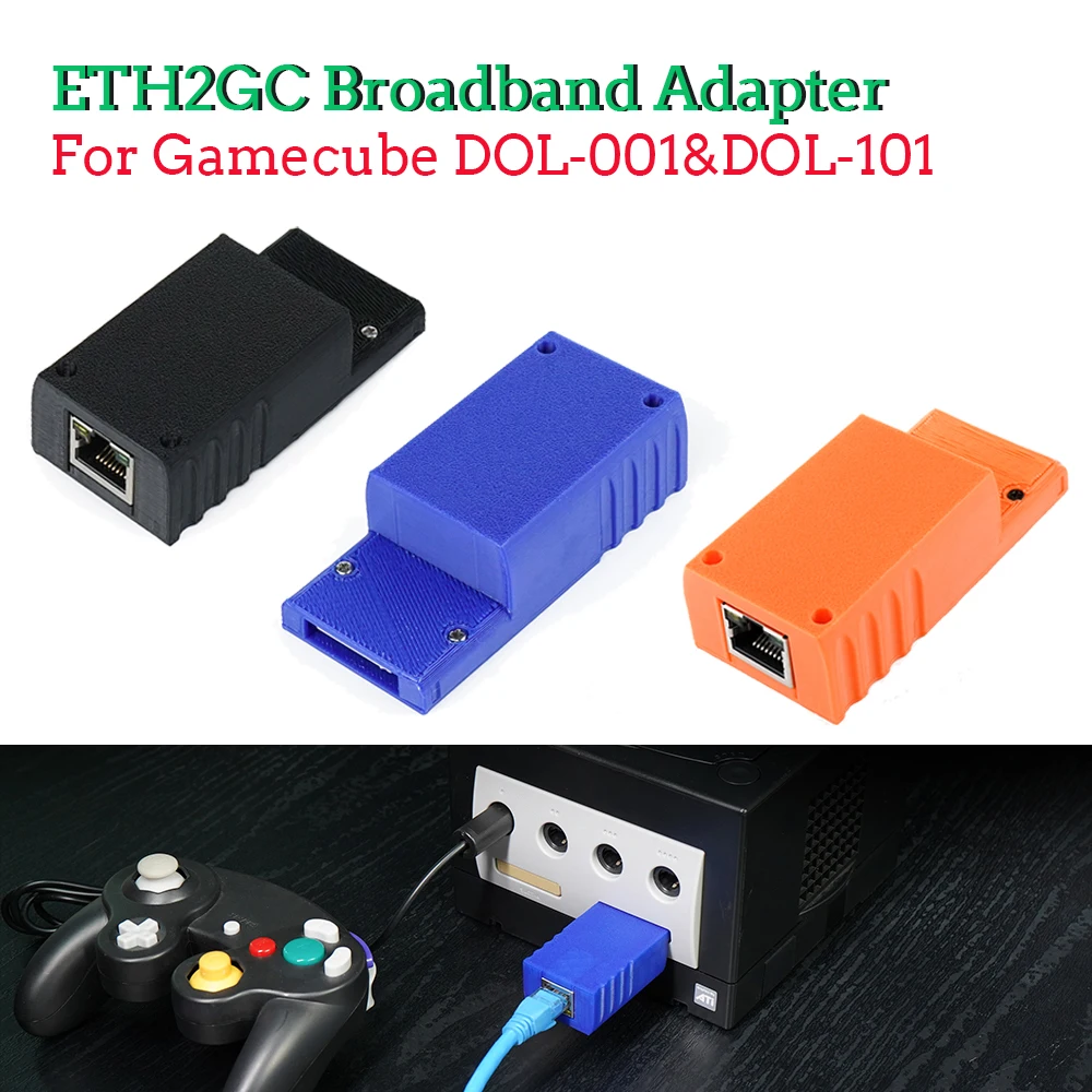 Модуль для Gamecube ETH2GC Ethernet-модуль с поддержкой онлайн и LAN мультиплеера