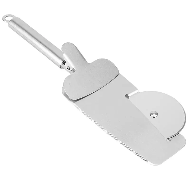 3 в 1 нож для пиццы из нержавеющей стали круглый сэндвичей слайсер с острым
