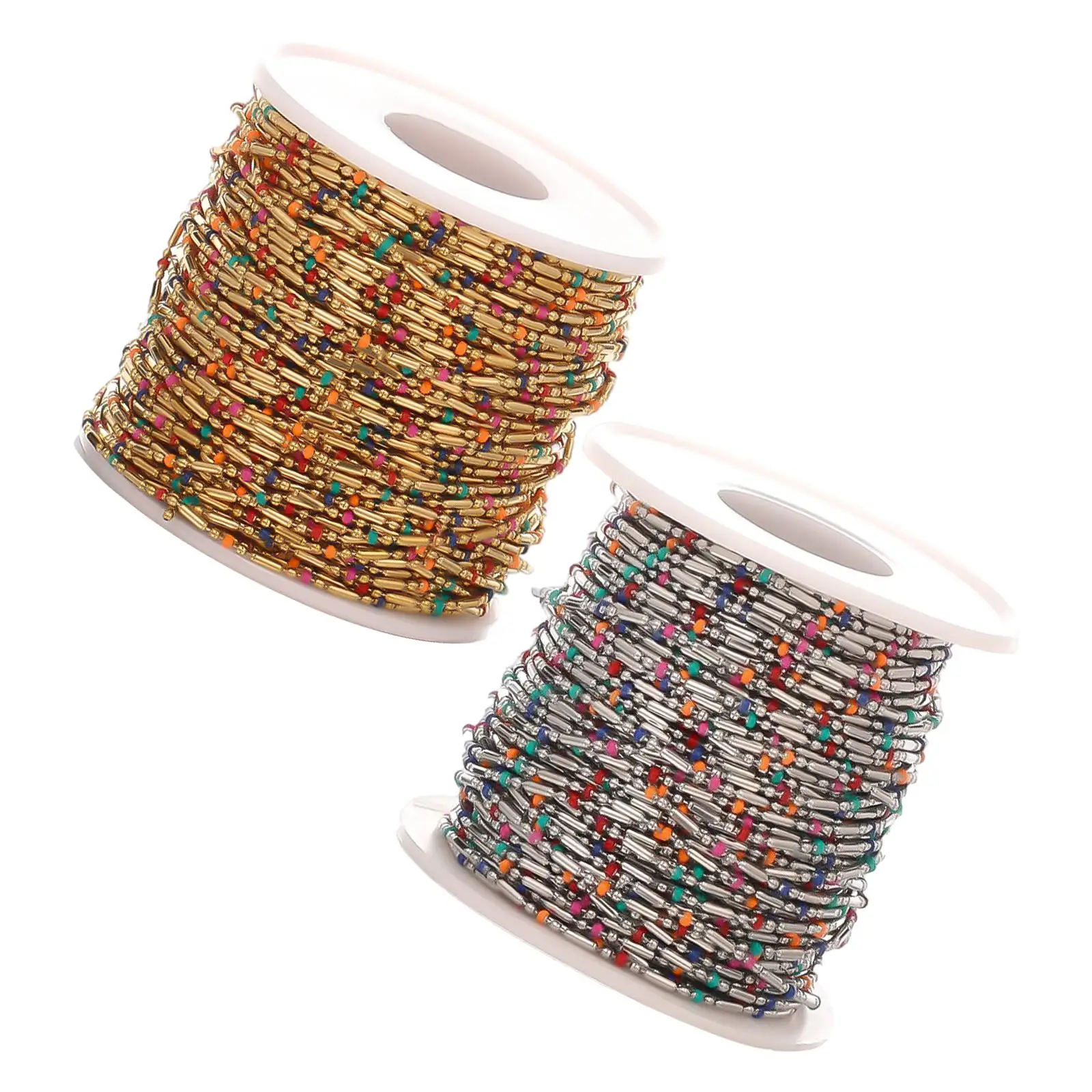 

Цепочка для изготовления ювелирных изделий 39,4 дюйма, аксессуары для изготовления ювелирных изделий из нержавеющей стали, фурнитура для рук...