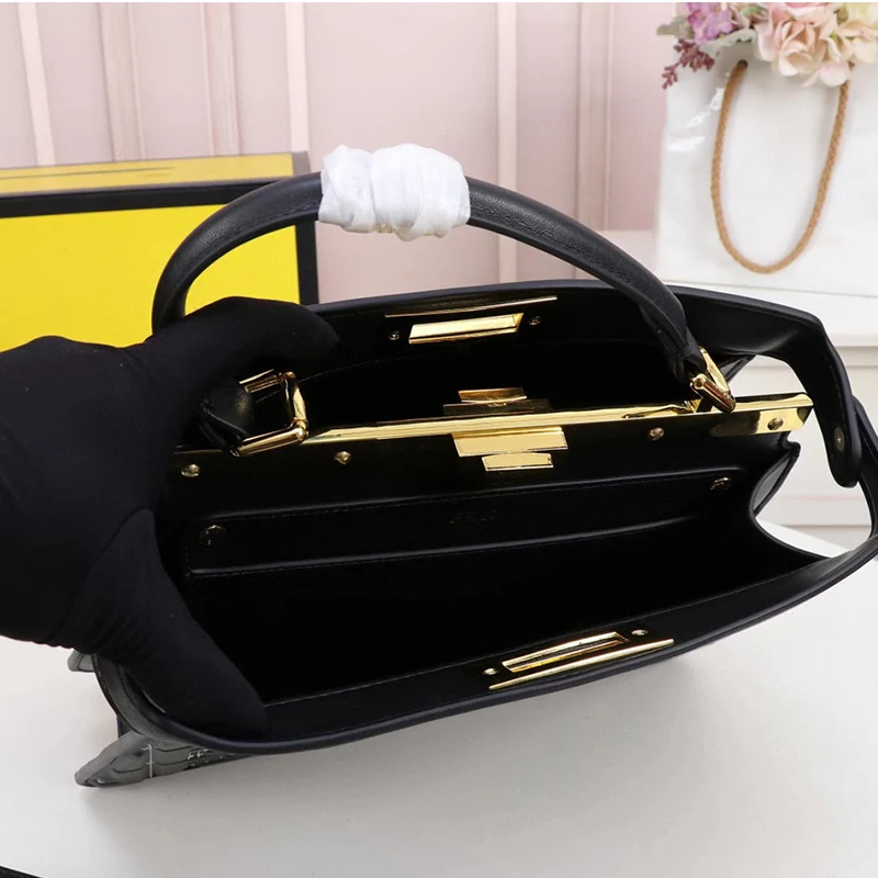 

High-quality designer handbag leather embroidered letters tote bag fashion shoulder bag multifunctional large capacity bag