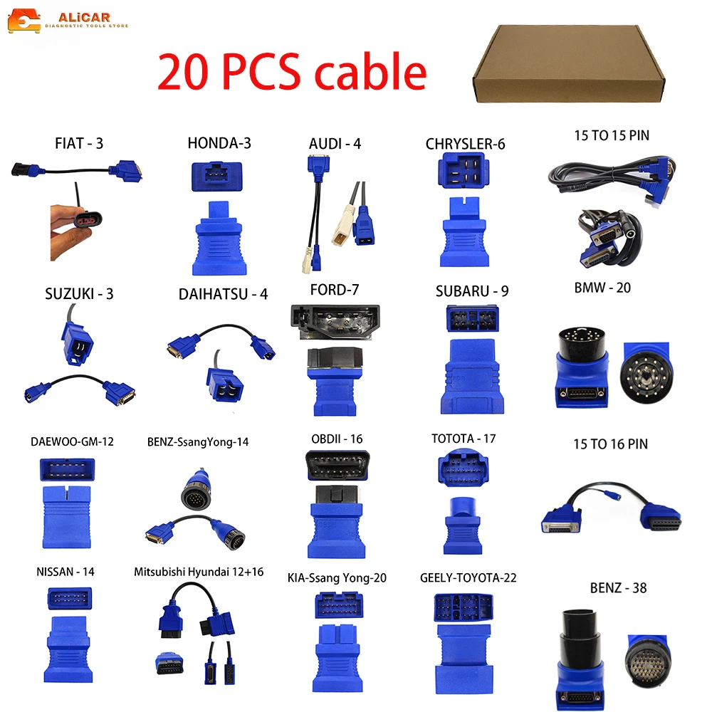 

Диагностический кабель Obd для LAUNCH X431 V/V + /IV Master/DIAGUN III/PAD II, инструмент для ремонта автомобиля, аксессуары для автозапчастей