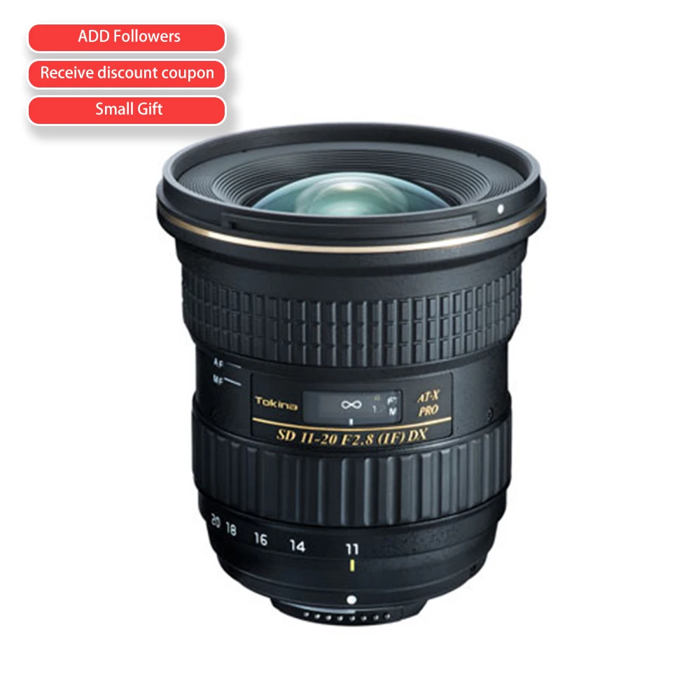 

Tokina AT-X 11-20mm F2.8 Half Frame Wide Angle Zoom Landscape Lens For Canon Nikon