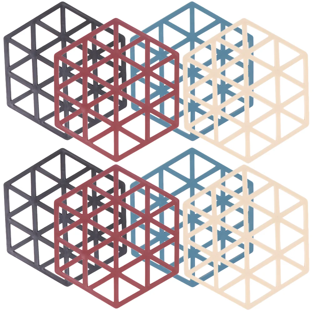 

8pcs Heat Resistant Fresh Reusable coasters for drinks Cup pad Ornament for Home Decorations for Home Housewarming Gift