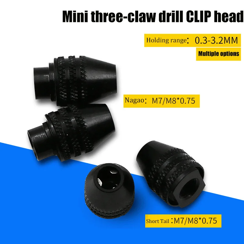 

1/3Pcs Multi Quick Change Keyless Chuck Universal Chuck Replacement For Dremel 4486 Rotary Tools 3000 4000 7700 8200