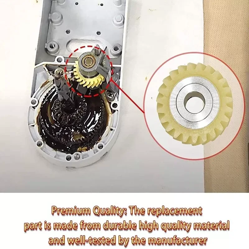 

W10112253 9706416 Motor Brush W10380496 4162897 Mixer Worm Drive Gear for Kitchenaid Stand & a Pair of Motor Brush