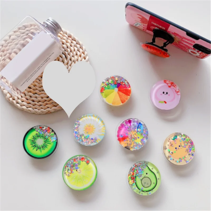 Подставка-держатель для Iphone 12, с рисунком авокадо, фруктов, медведя