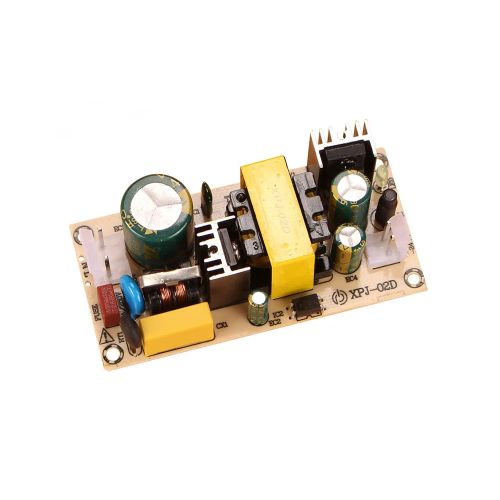 

AC-DC Switching Power Supply Board AC110-180V to DC 12/24V Power Supply Module Short Circuit Overload Over Temperature Protector