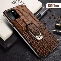 for iphone 13 pro max 13 mini 11 12 pro max x xs max xr 7 6 6s 7 8 plus se 3 2022 2020 bracket covergenuine leather phone case