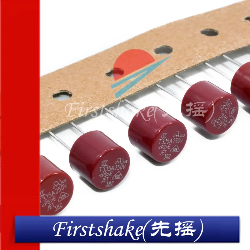 

50pcs/lot Cartridge Fuse T1A T2A T3.15A T4A T5A T6.3A 250V