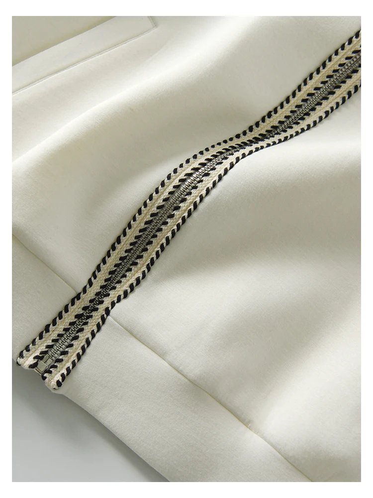 Женская простроченная тканая полосатая дышащая Модальная куртка Wxza002