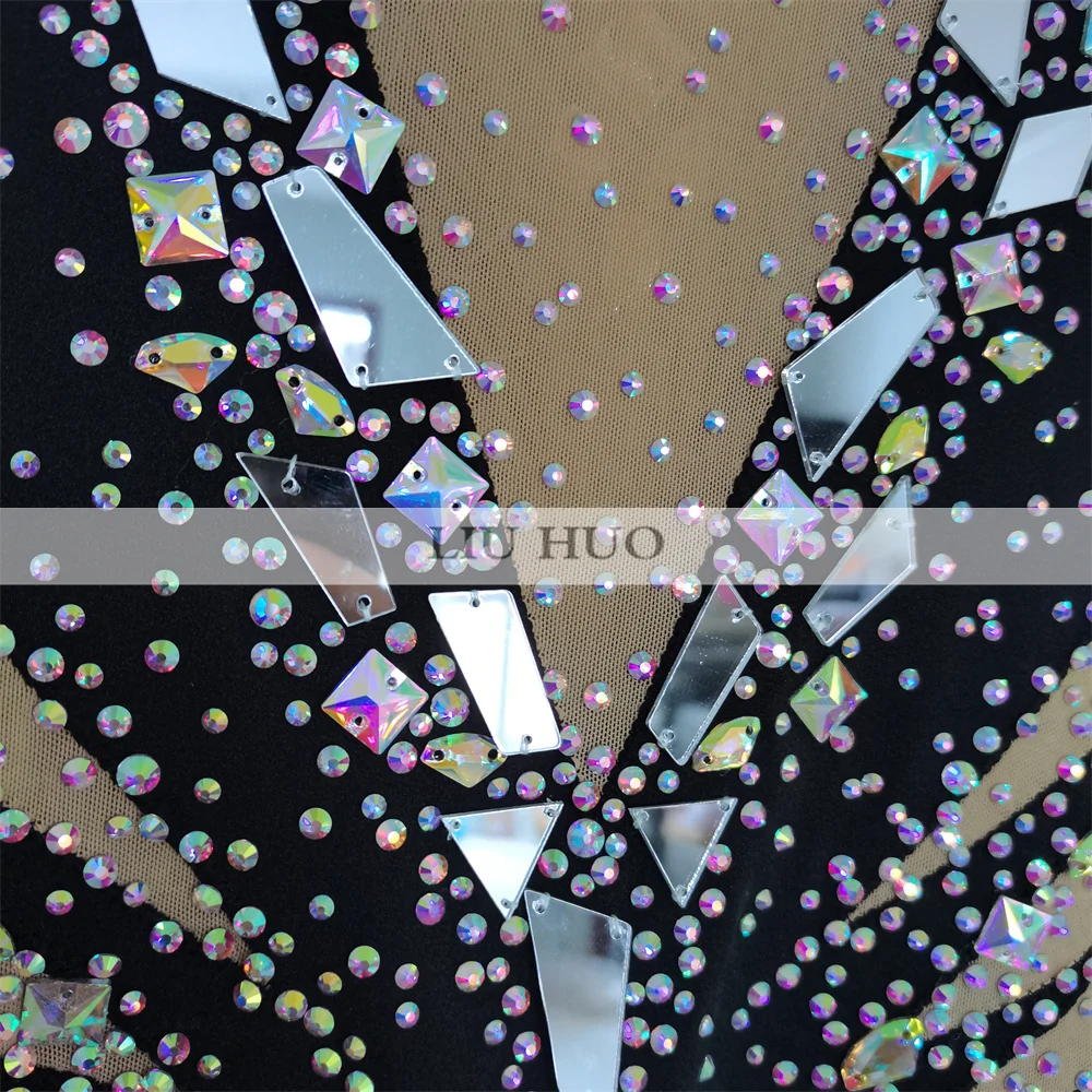 Трико LIUHUO для ритмической гимнастики индивидуальный костюм взрослых женщин и