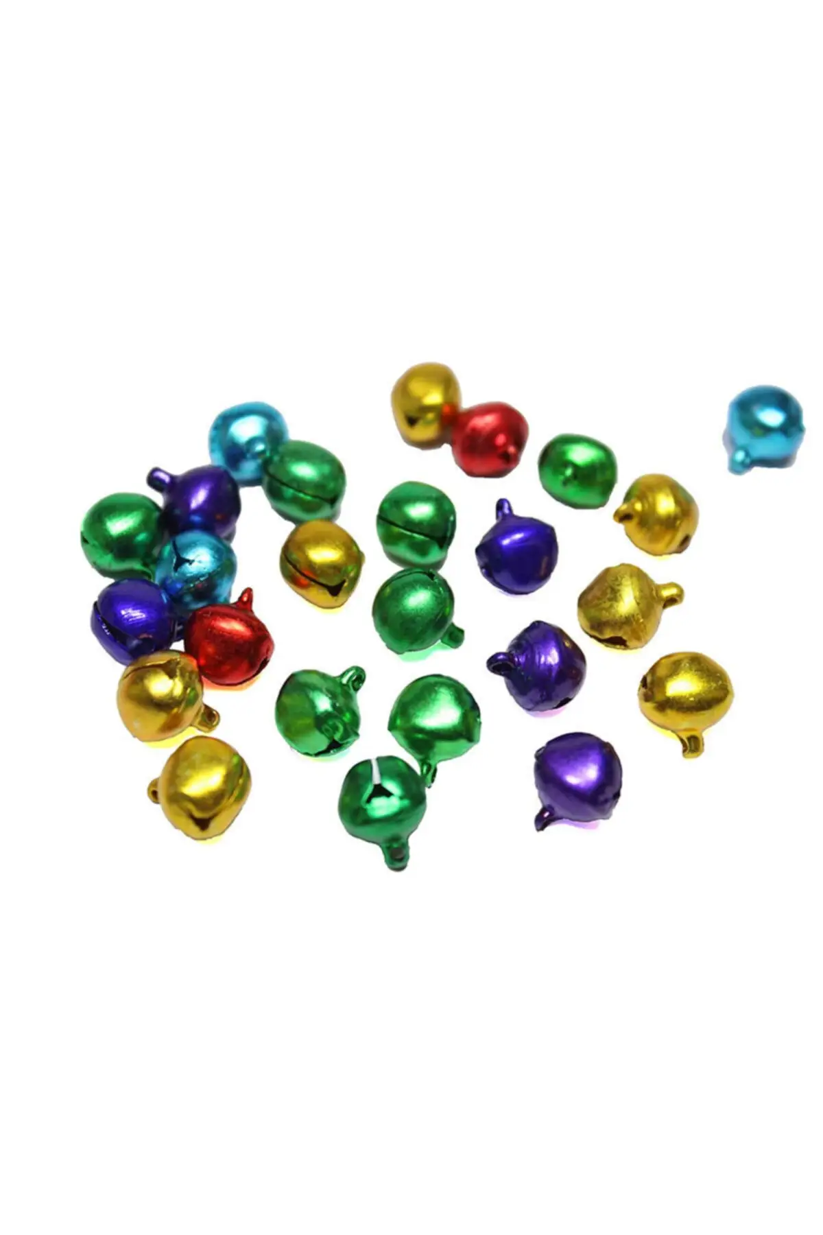 

Metal Rattle Ring Mixed Color 1 Cm - 50 Pcs henna bride veil welon