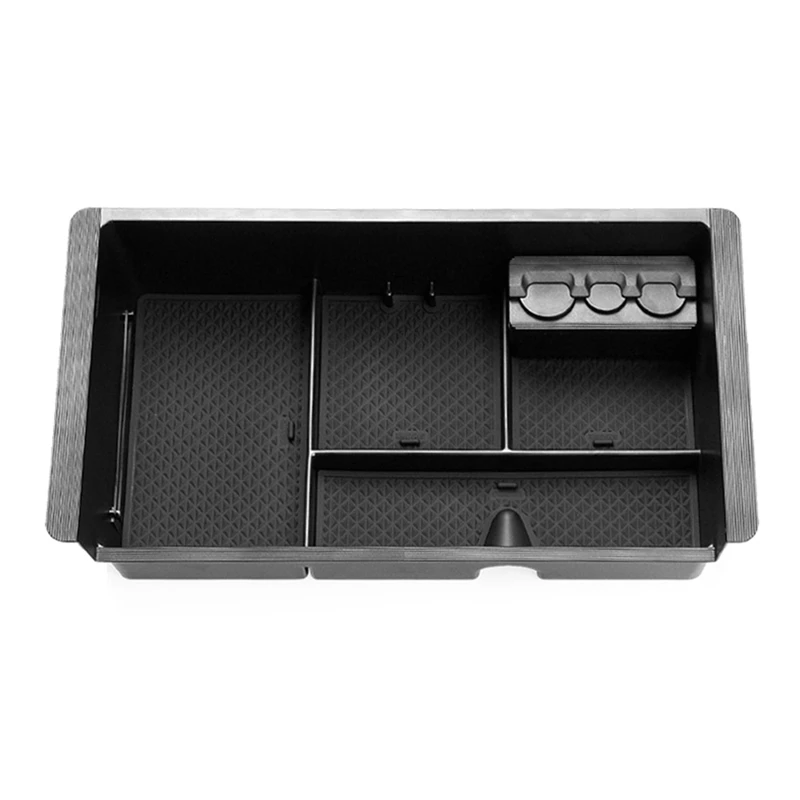 

Car Armrest Storage Box Center Console Tray For GMC Sierra Chevrolet Silverado 2019-2020