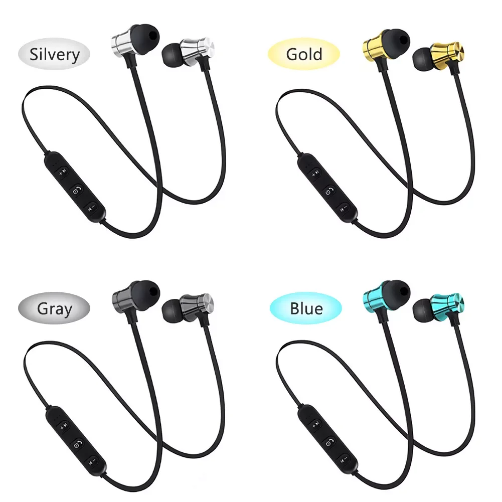 

Wireless Bluetooth-compatible Neckband Earbuds Earphone Earphone music headset Phone with Mic