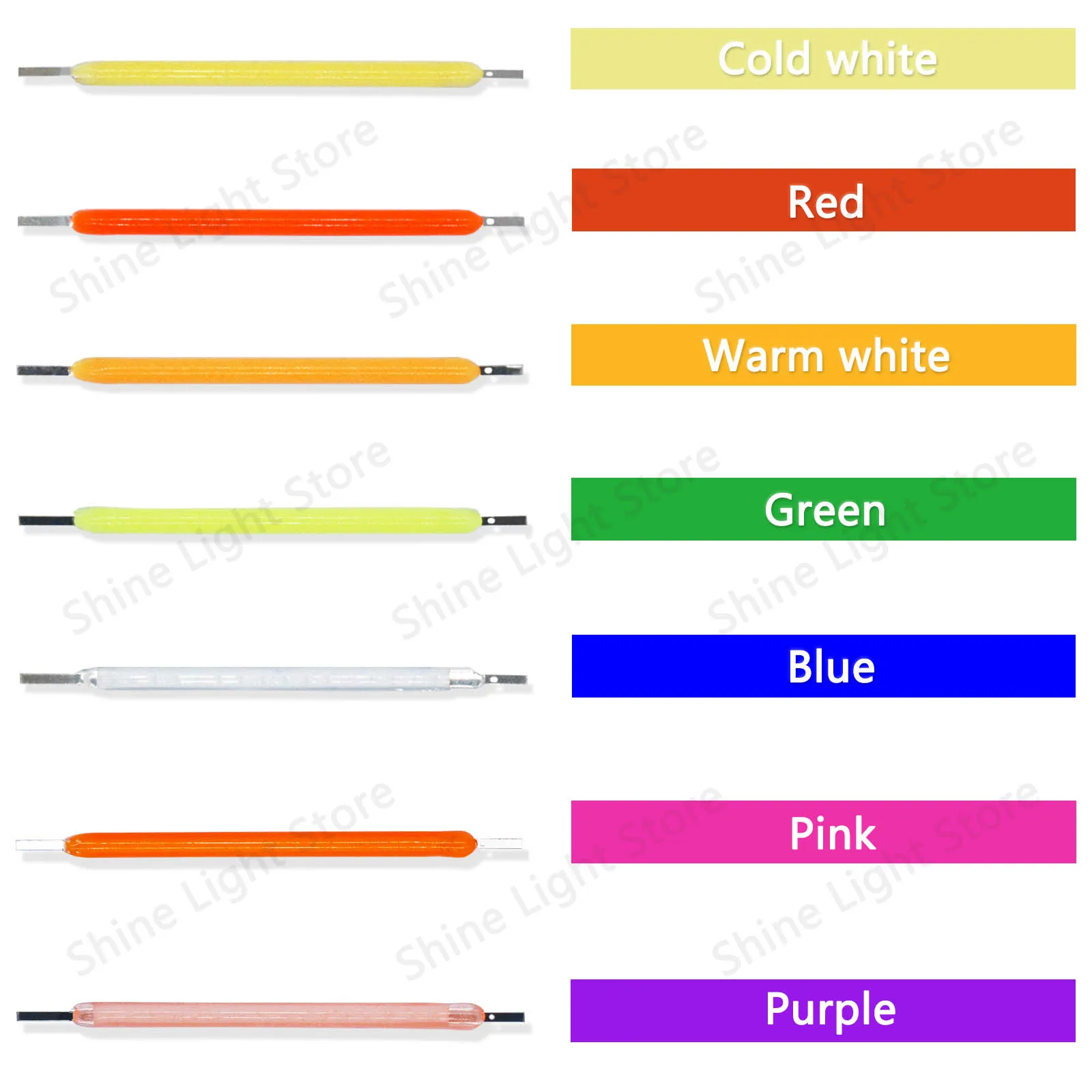 300 шт. 38 мм 3 В светодиодная лампа накаливания 100 мА Эдисона для свадебной